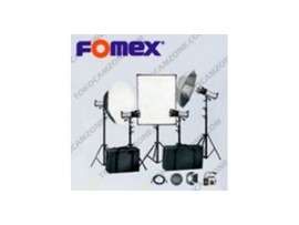 Fomex E Studio Kit 516 with Softbox 80 x 120 + Octabox 120